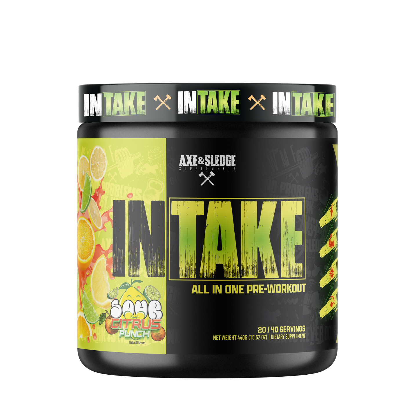 Intake AXE AND SLEDGE Pre workout