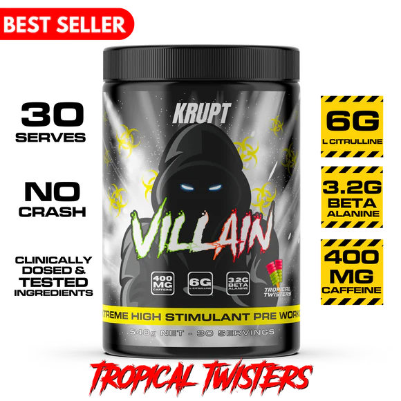 Krupt Villain Pre Workout