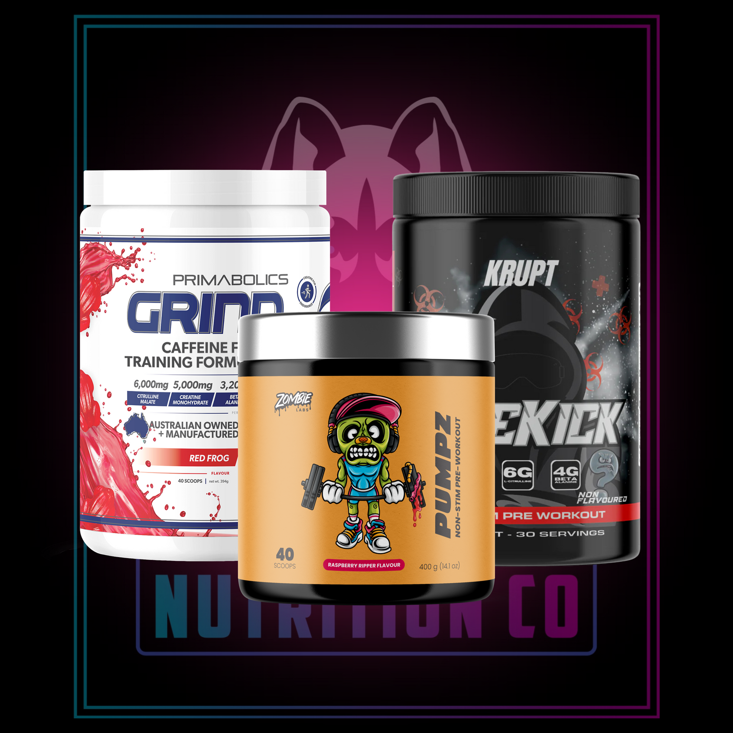 NON STIM PRE-WORKOUTS