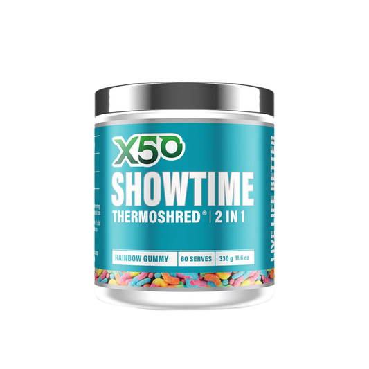 X50 SHOWTIME - RAINBOW GUMMY - 330G