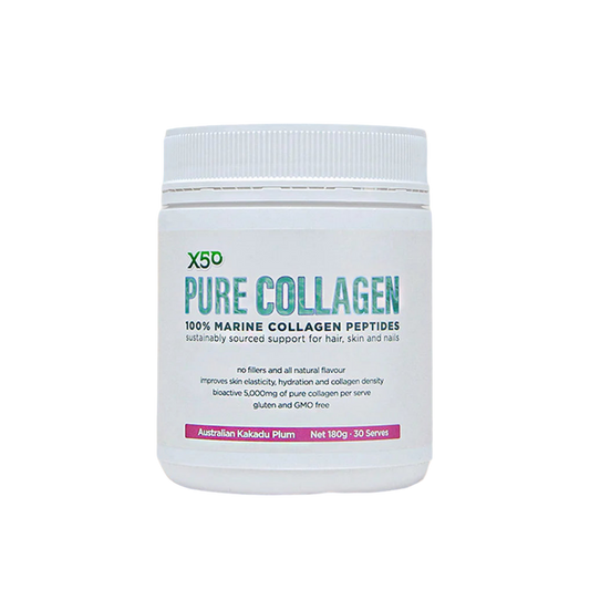 X50 PURE COLLAGEN - KAKADU PLUM 180G - 30 SERVE