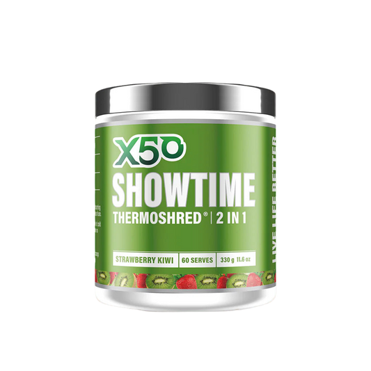 X50 SHOWTIME - KIWI STRAWBERRY - 330G