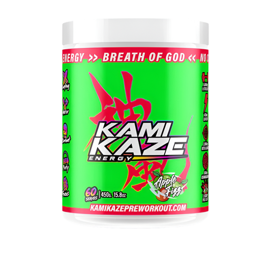 KAMIKAZE - PRE WORKOUT - APPLE FIZZ - 435g