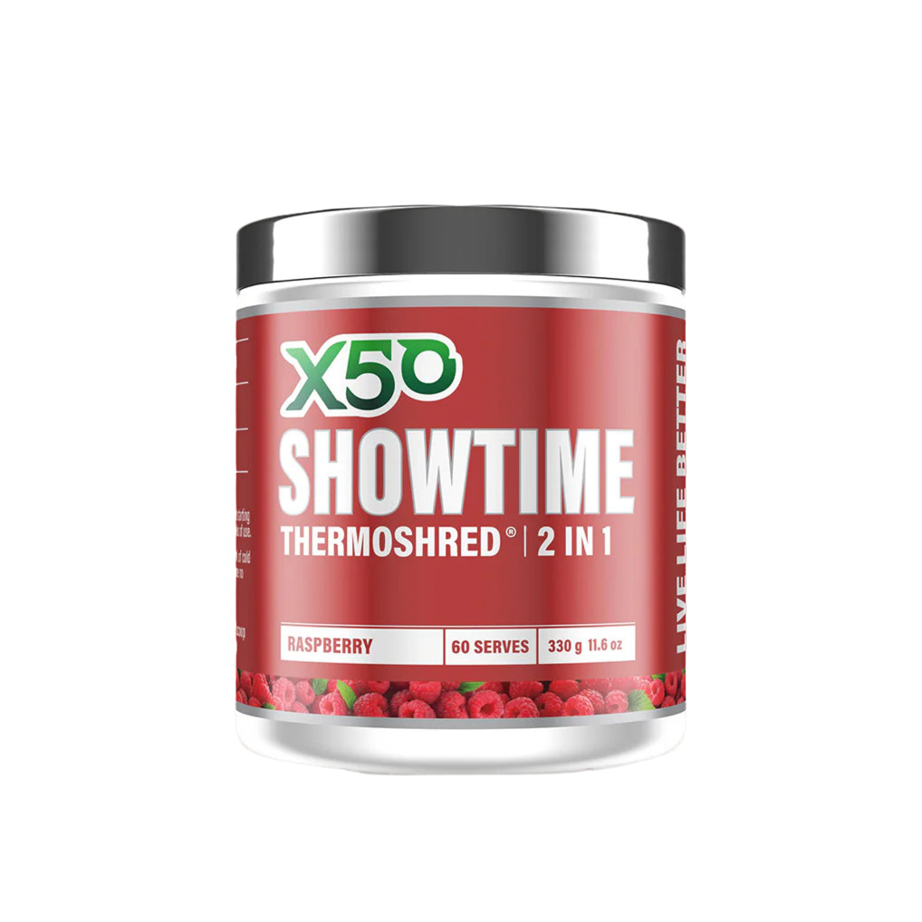 X50 SHOWTIME - RASPBERRY - 330G