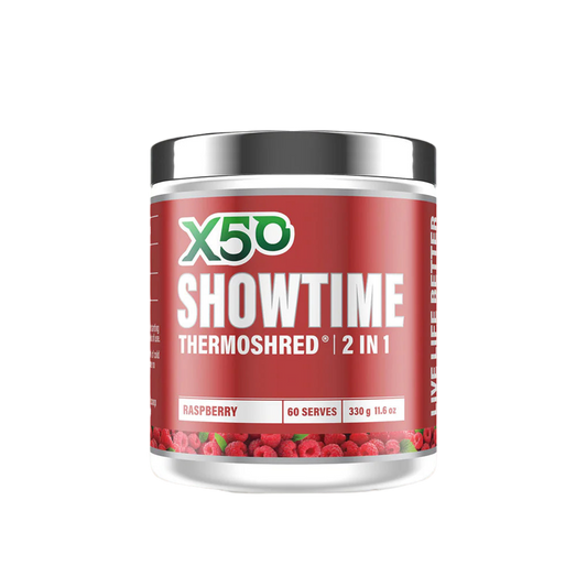 X50 SHOWTIME - RASPBERRY - 330G