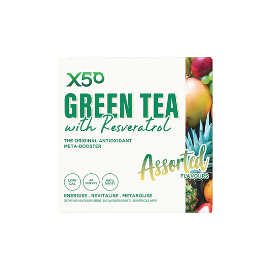 GREENTEA - X50 ASSORTED - 60 SERVE