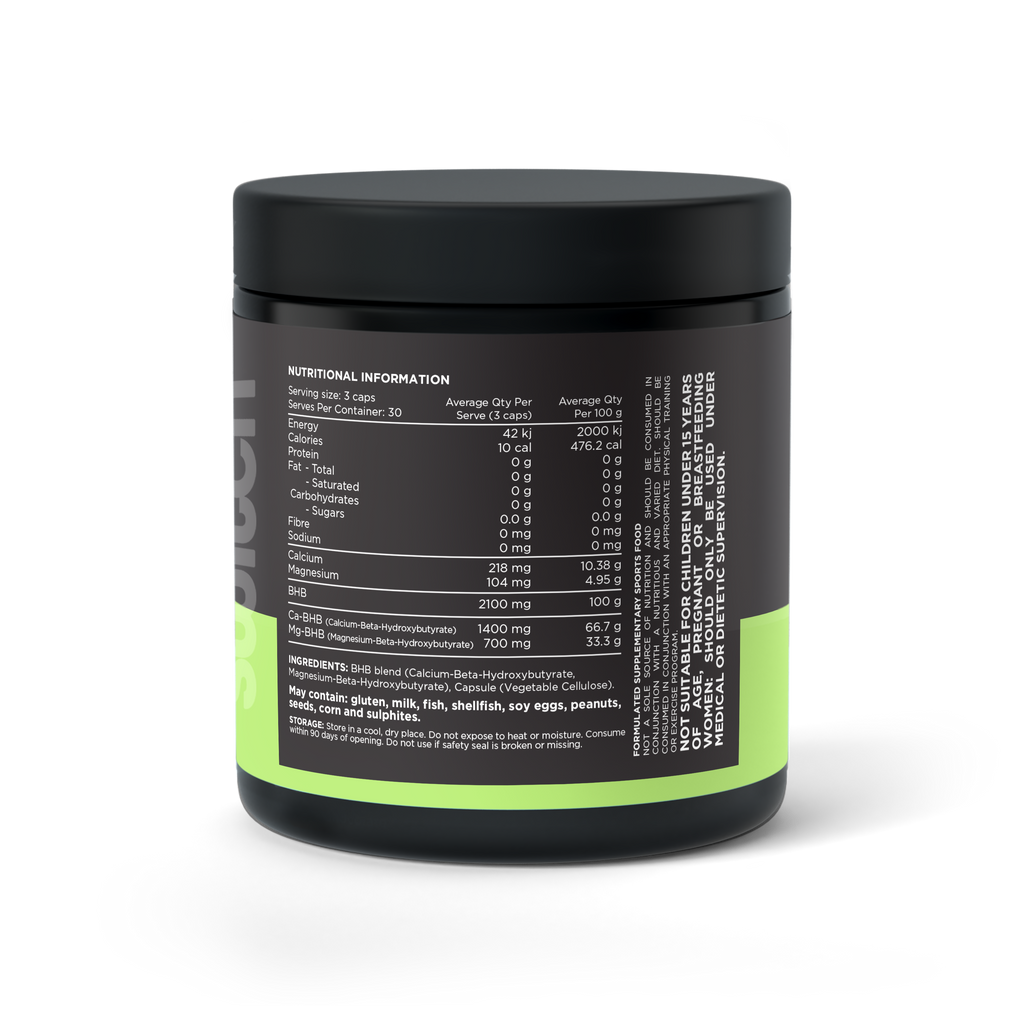 KETO SWITCH (BHB Ketones) Capsules - 30 serves