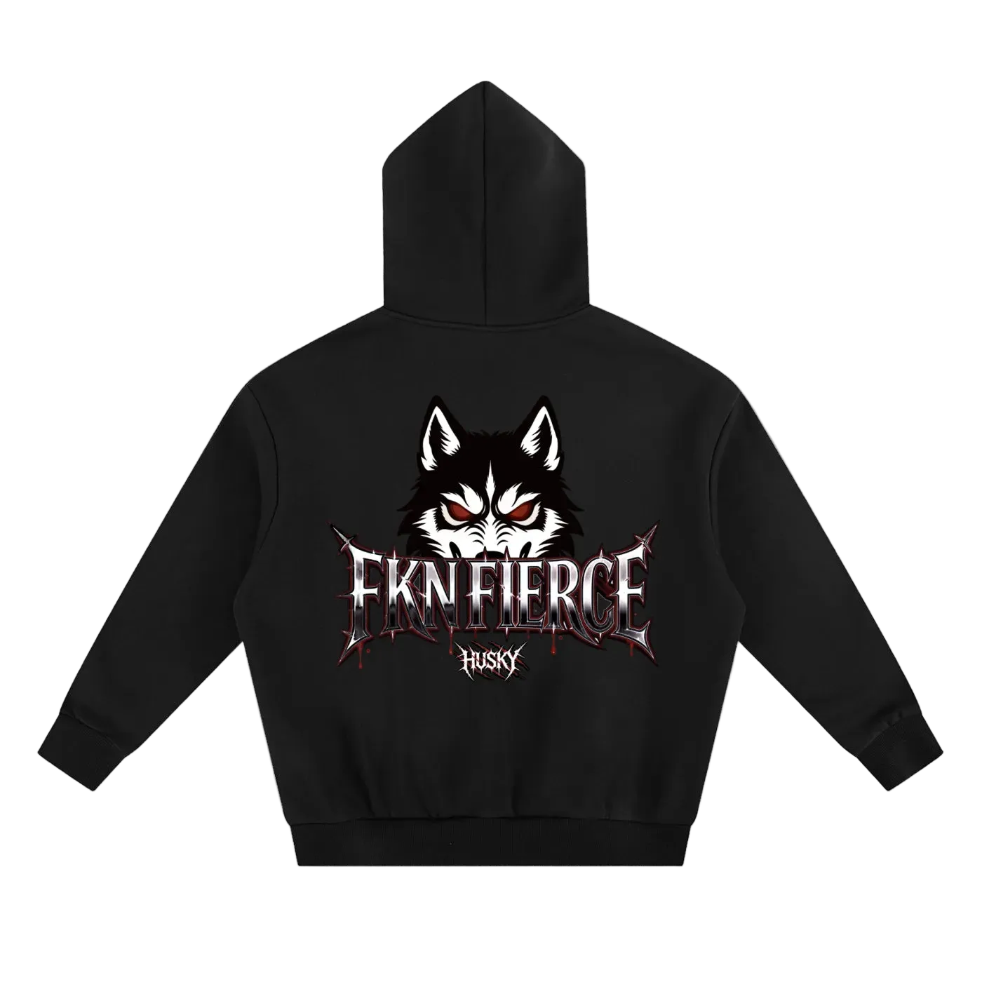 COMING SOON HUSKY FknFierce Fleeced Hoodie
