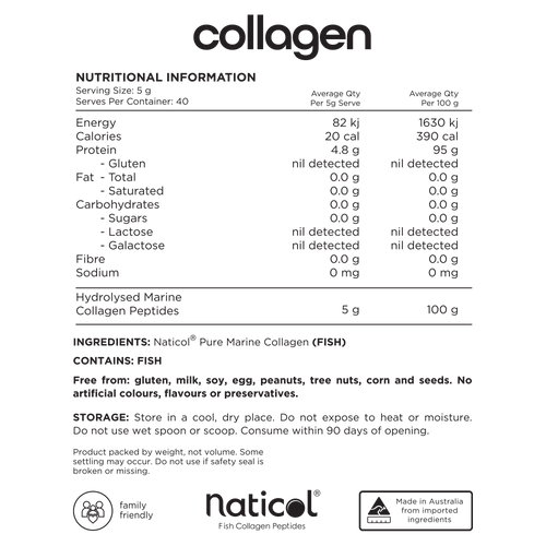 100% Pure Marine Collagen Peptide- SWITCH