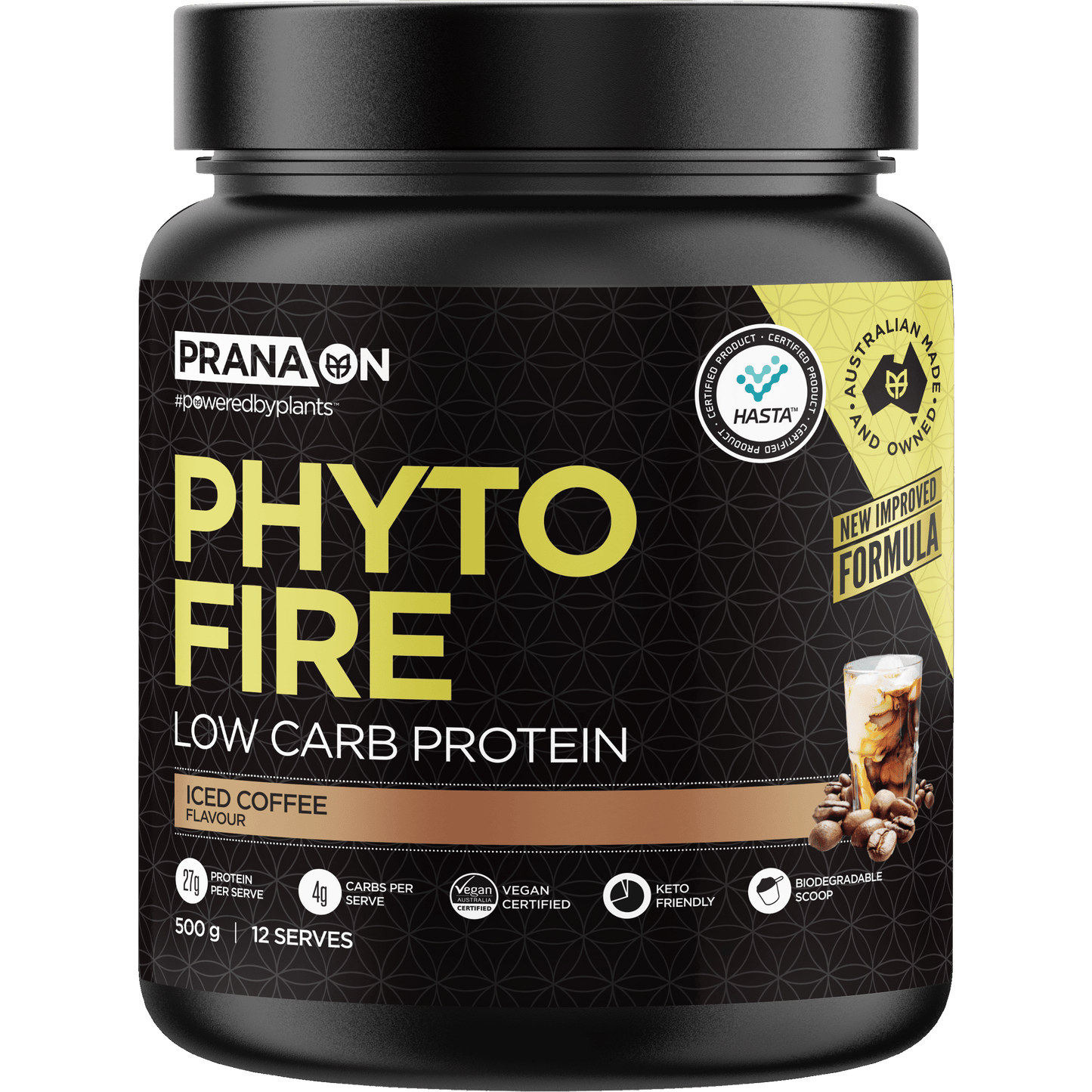 Phyto Fire Protein - Iced Coffee - 500g