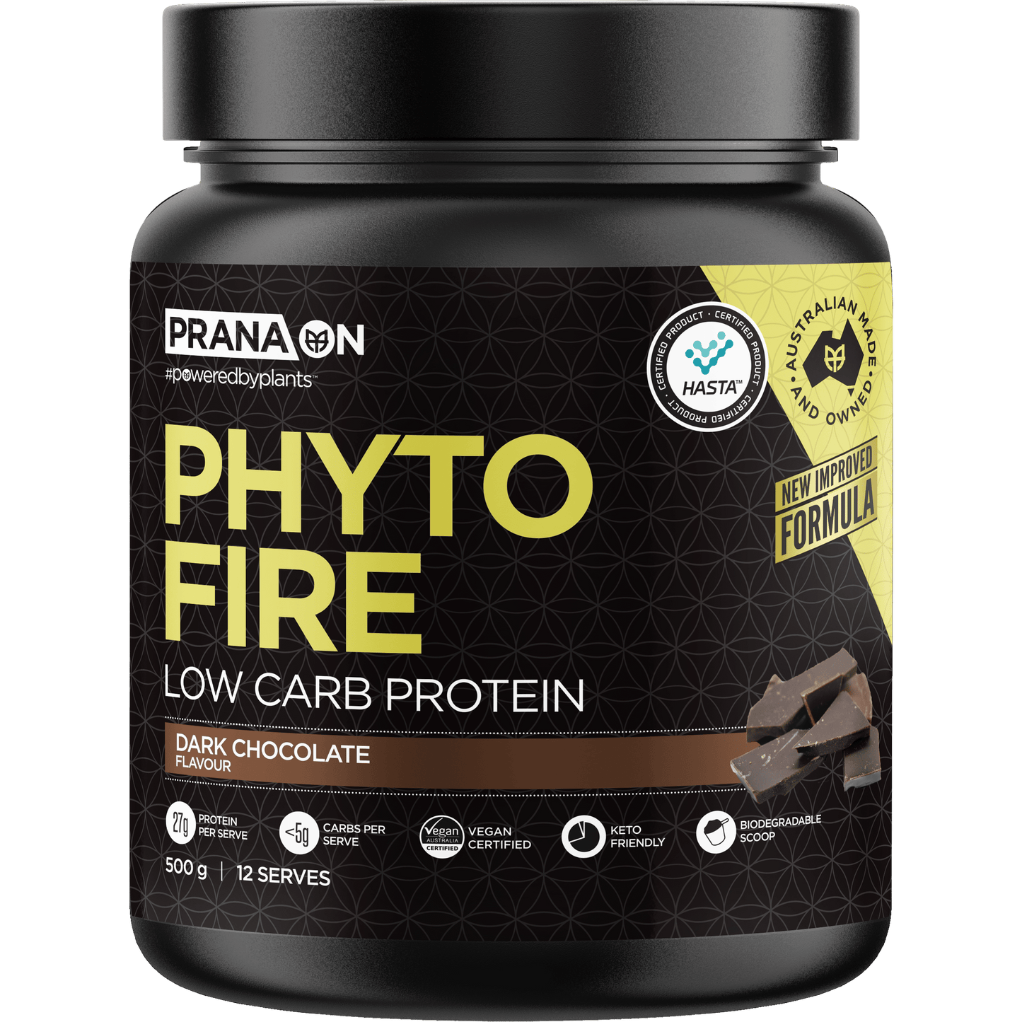 Phyto Fire Protein - Dark Chocolate - 500g