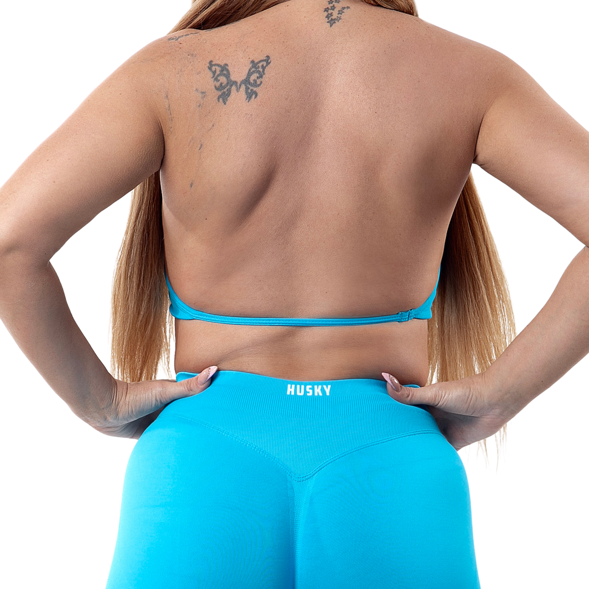 Aurora Strappy Halter Bra Pupaw