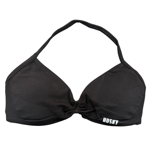 Aurora Strappy Halter Bra Shadow