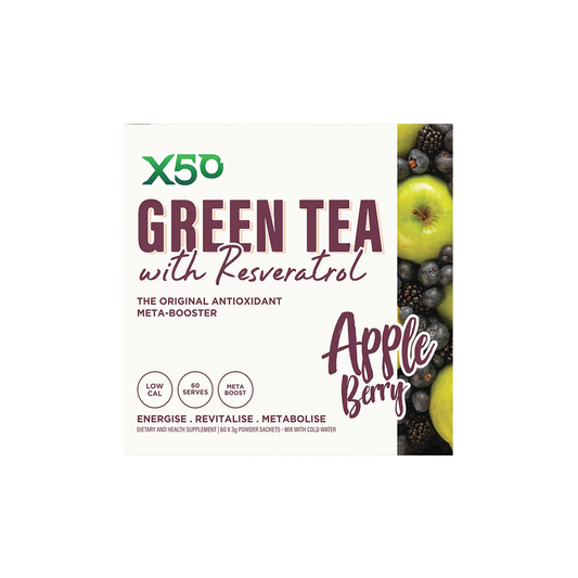 GREENTEA - X50 APPLE & BERRY - 60 SERVE