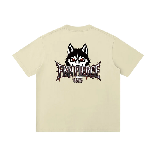 FknFierce Boxy Tee Tan