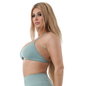 Aurora Strappy Halter Bra Glacier