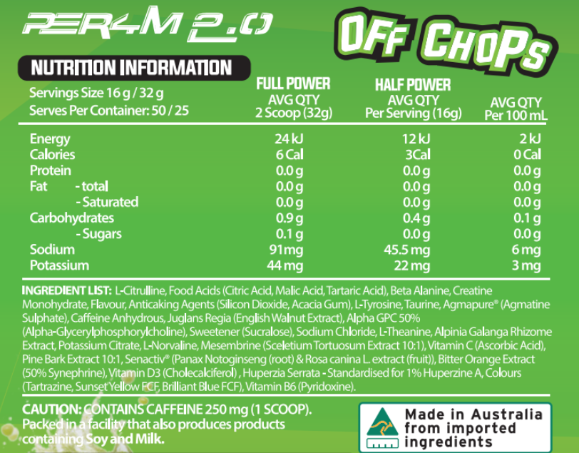 Per4m 2.0 LIMITED EDITION