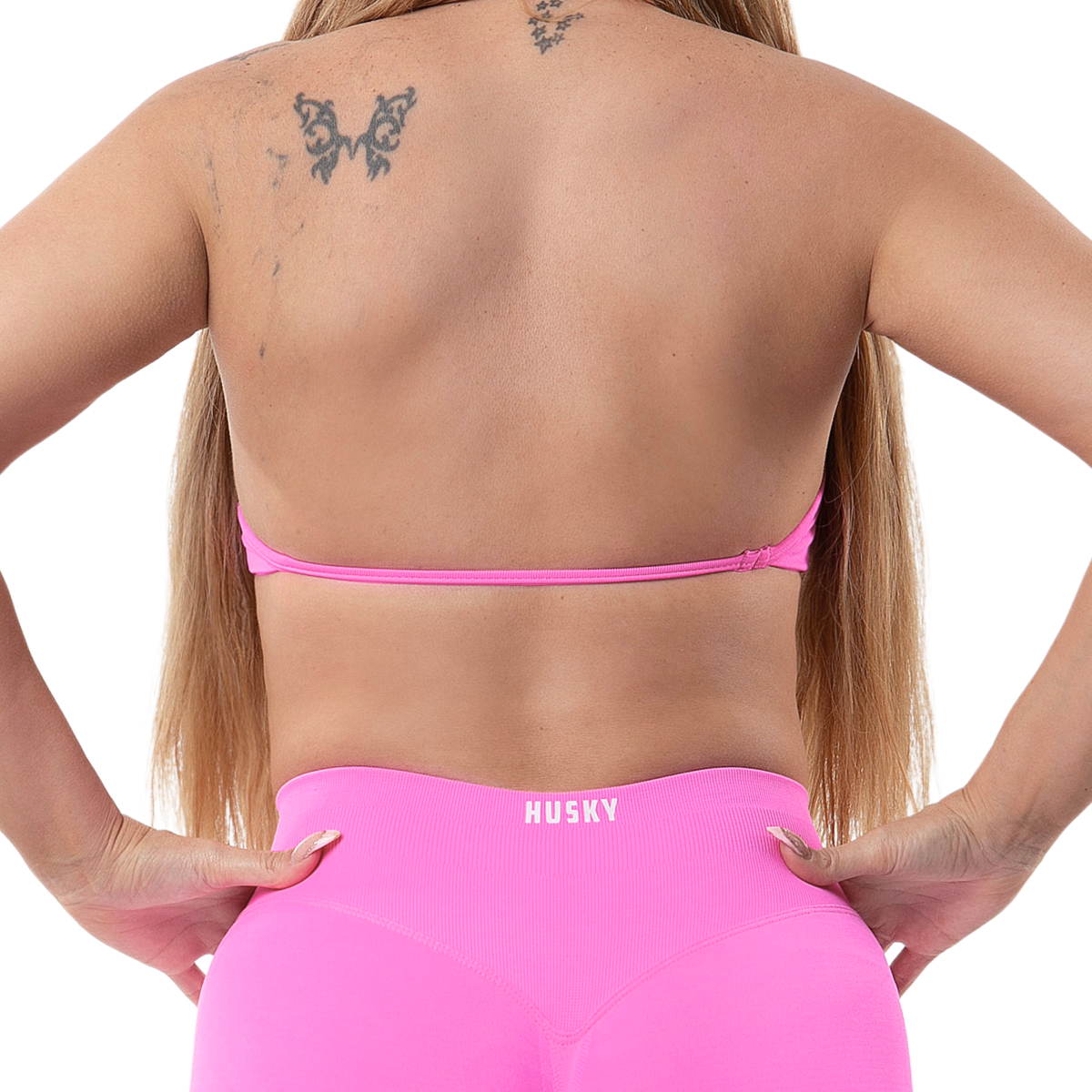 Aurora Strappy Halter Bra Pupaw