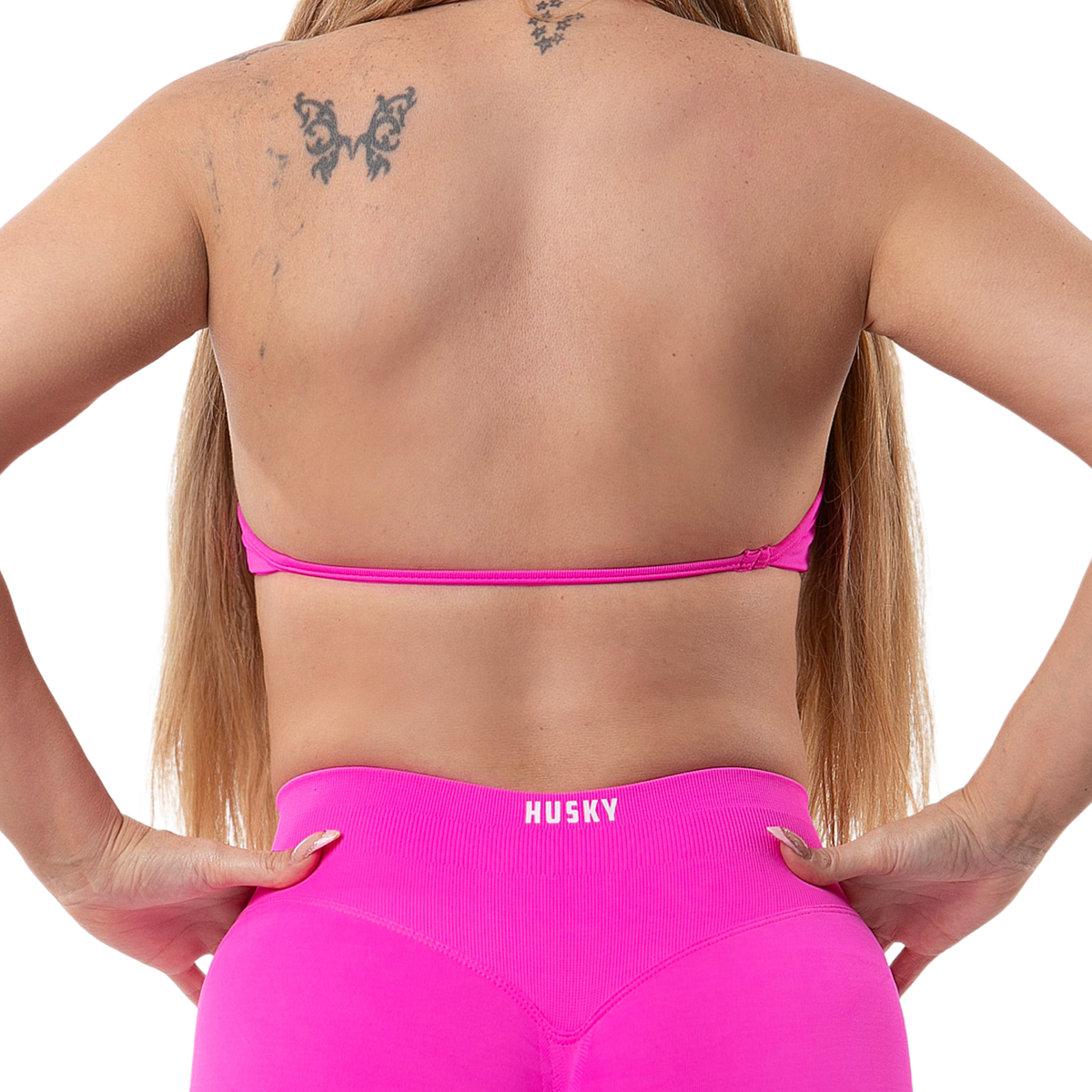 Aurora Strappy Halter Bra Pupaw