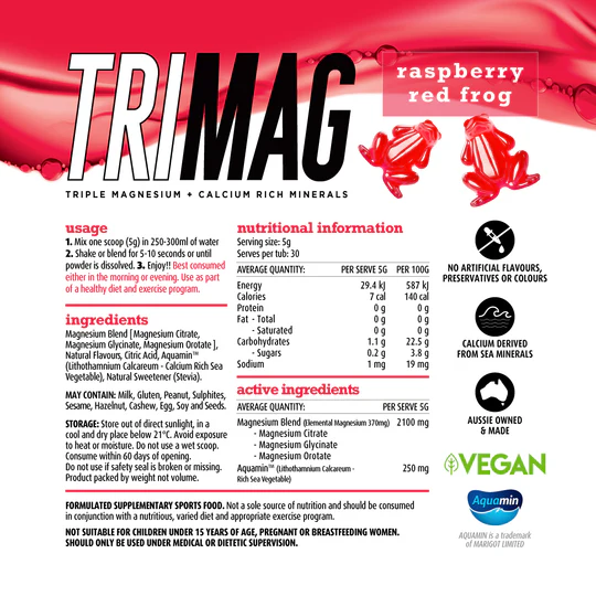 Tri Mag Raspberry Red Frog