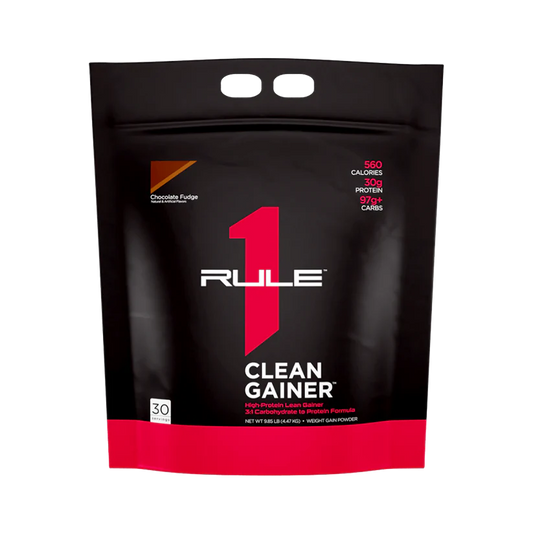 R1 CLEAN GAINER - 30 SERVE - CHOCOLATE FUDGE - 9.85LB