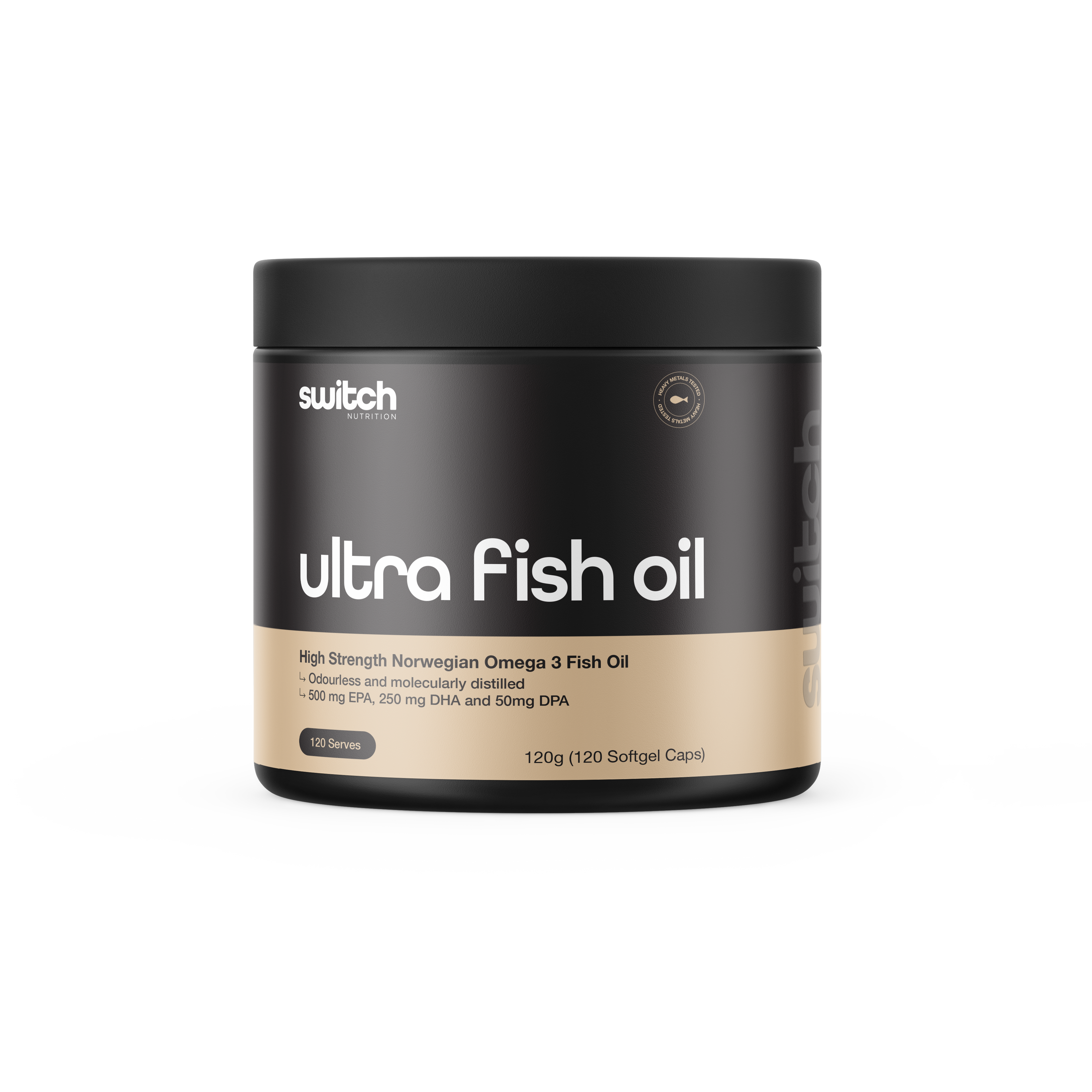 ULTRA FISH OIL HIGH STRENGTH NORWEGIAN OMEGA 3 - 1000MG
