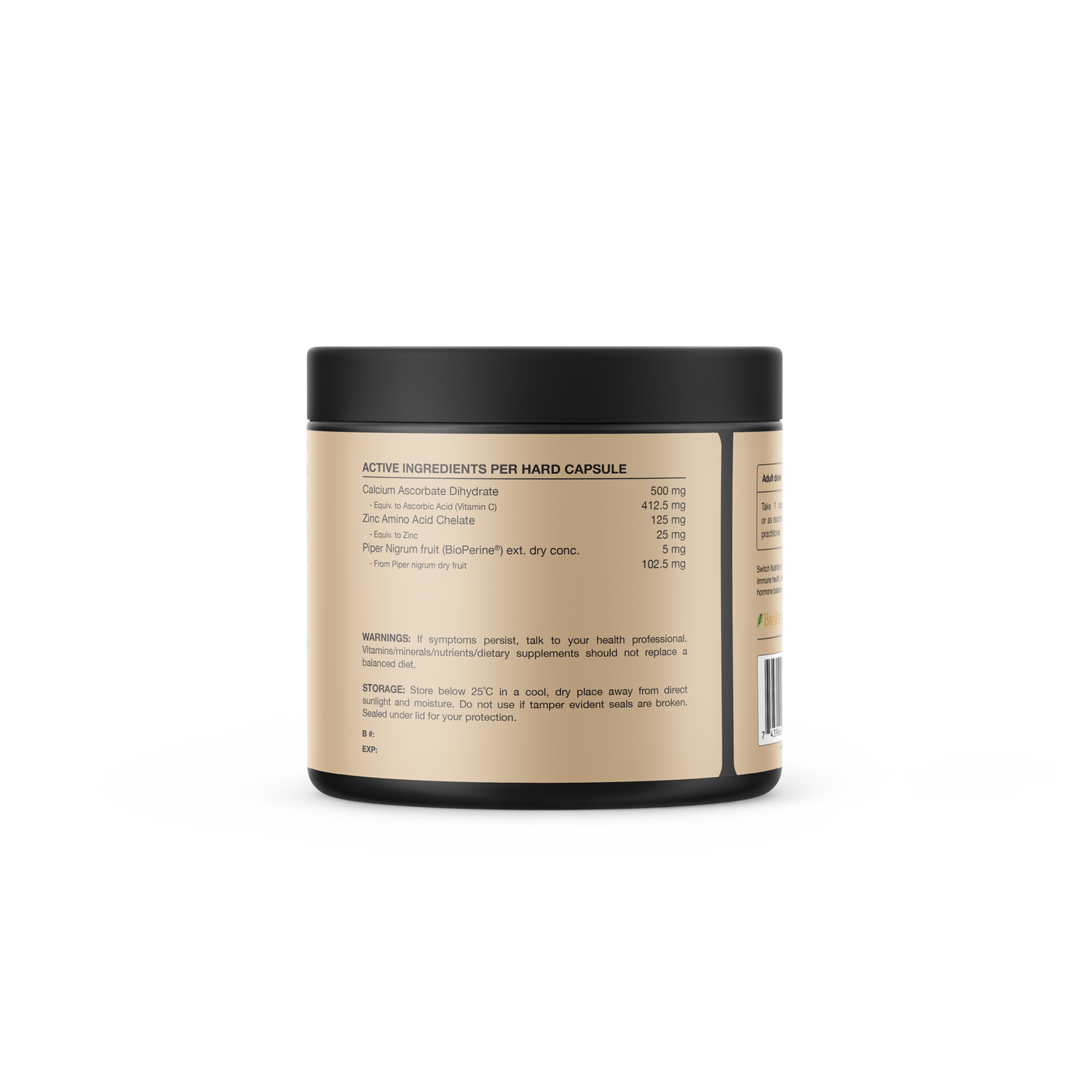Zinc + Vitamin C Switch