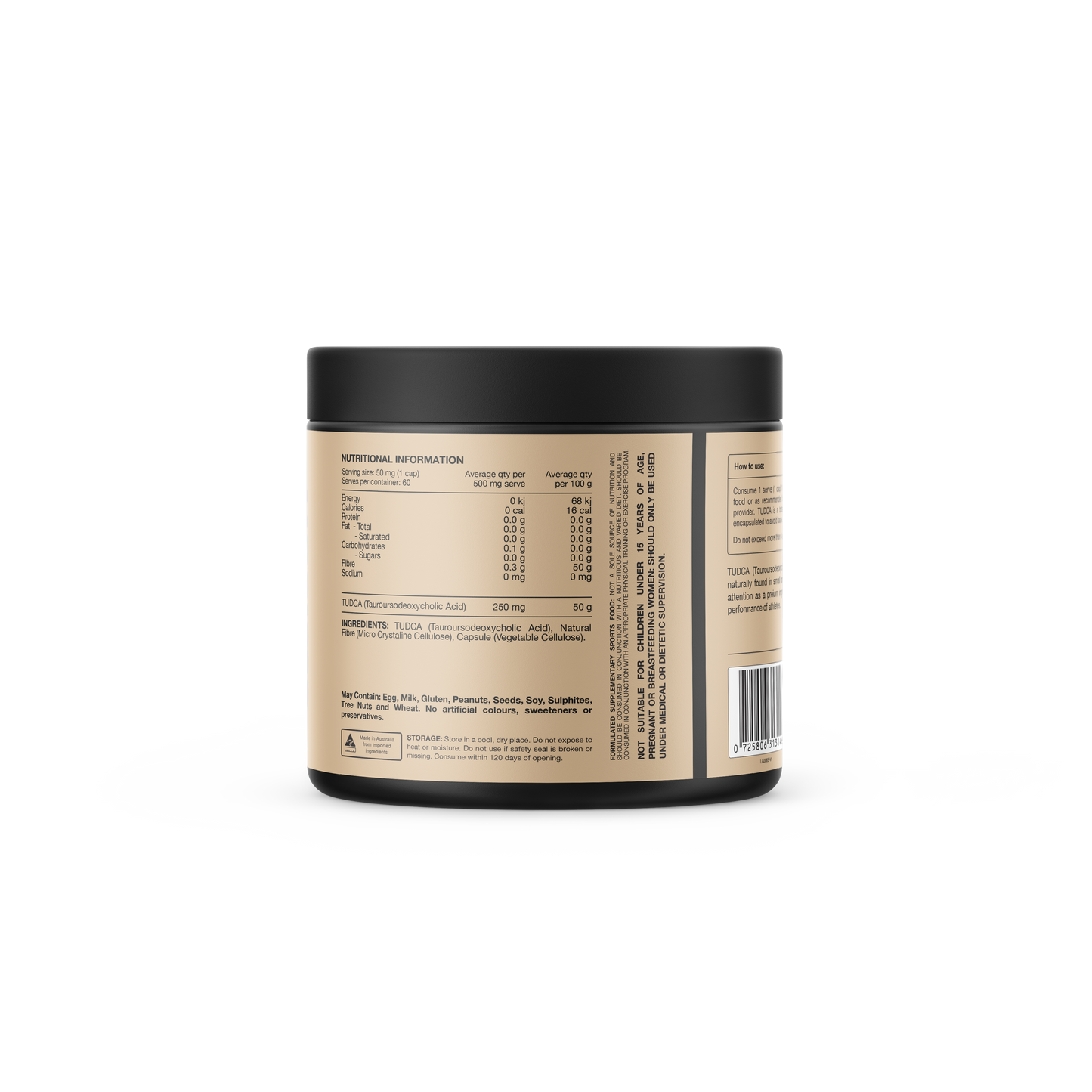 Tudca Capsules Switch Nutrition