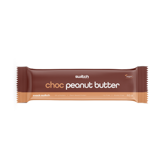 SNACK SWITCH - CHOC PEANUT BUTTER - 12 BAR BOX