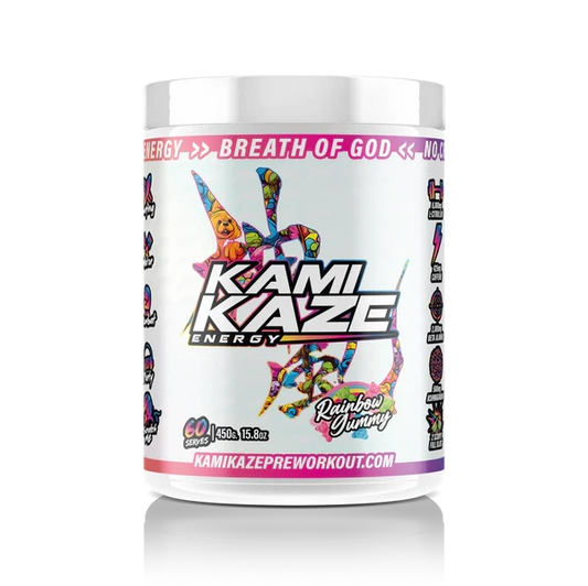 KAMIKAZE - PRE WORKOUT - RAINBOW GUMMY - 435g