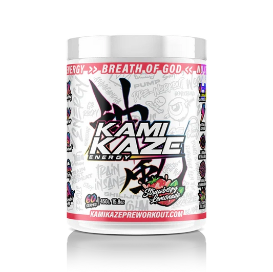 KAMIKAZE - PRE WORKOUT - STRAWBERRY LEMONADE - 435g