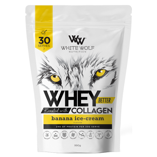 Whey Better Protein Blend -  990g - Banana Ice Cream