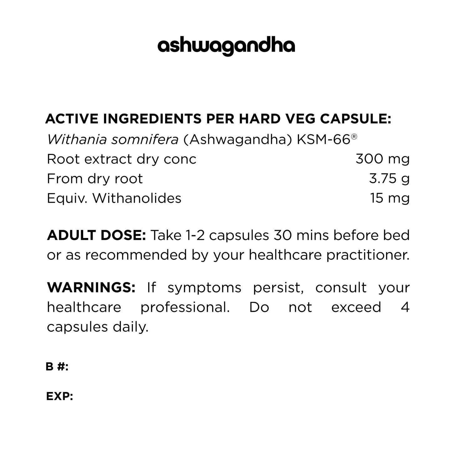 Ashwagandha