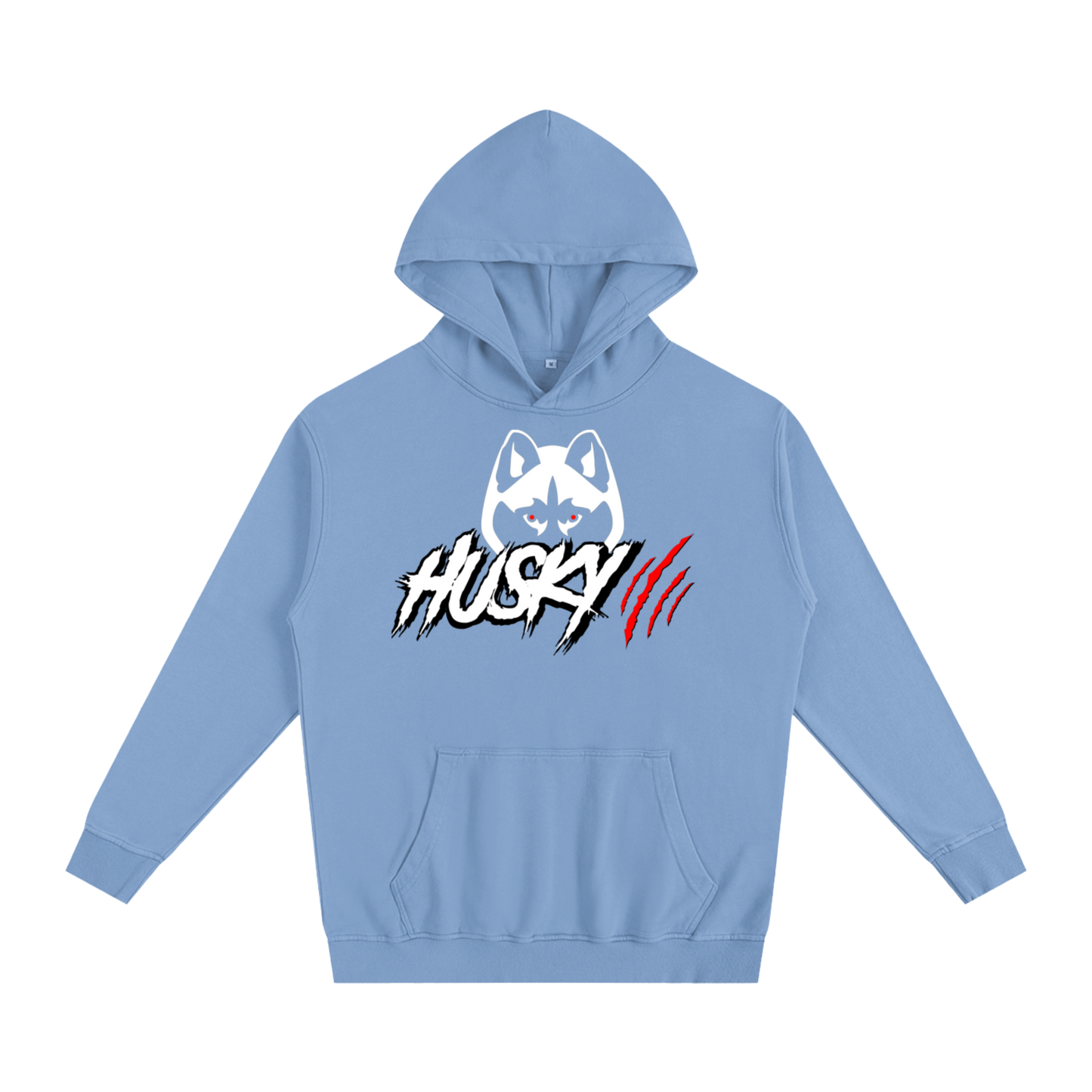 Husky Half Head Hoodie Jumper