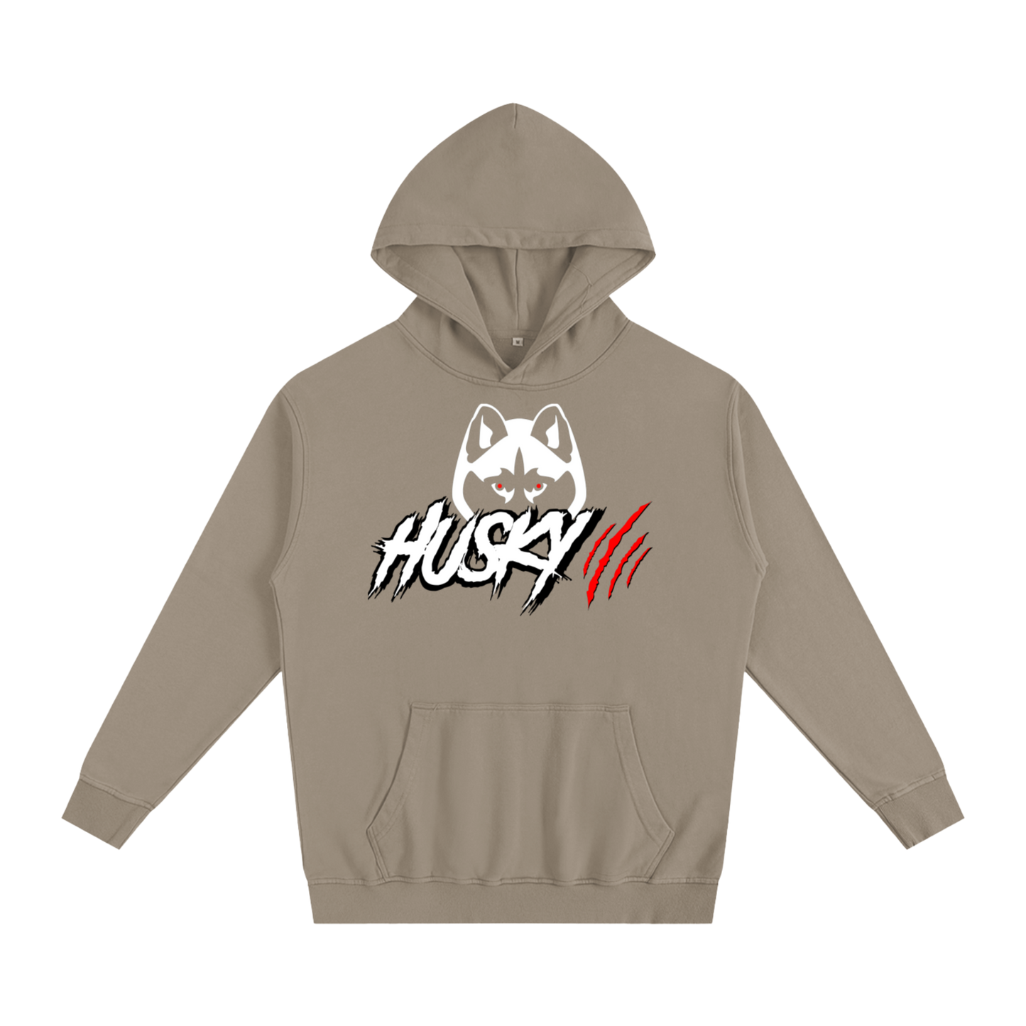 Husky Half Head Hoodie Jumper