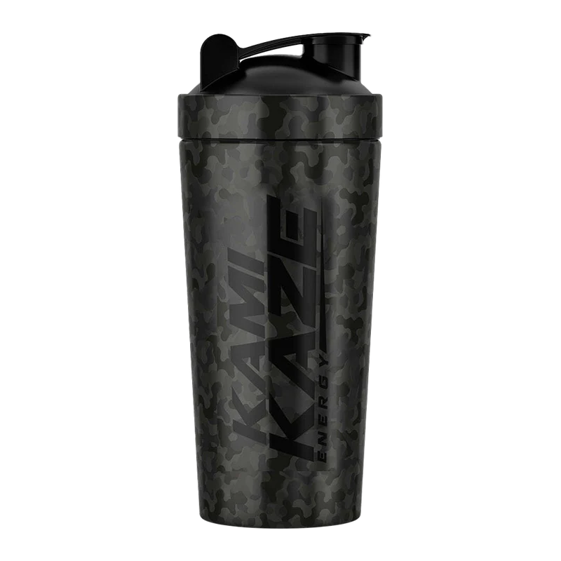 KAMIKAZE - 750ML - BLACK CAMOUFLAGE INSULATED SHAKER