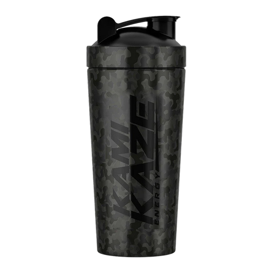 KAMIKAZE - 750ML - BLACK CAMOUFLAGE INSULATED SHAKER