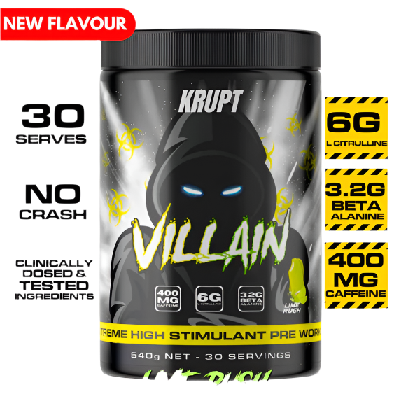 Krupt Villain Pre Workout