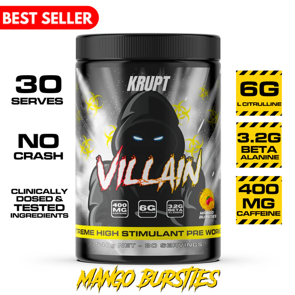 Krupt Villain Pre Workout