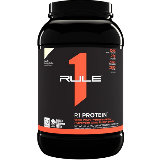 R1 PROTEIN - 30 SERVE - VANILLA BUTTER CAKE - 1.98LB