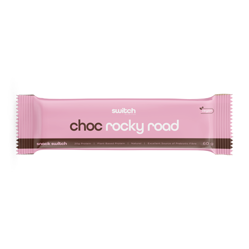 SNACK SWITCH - CHOC ROCKY ROAD - 12 BAR BOX