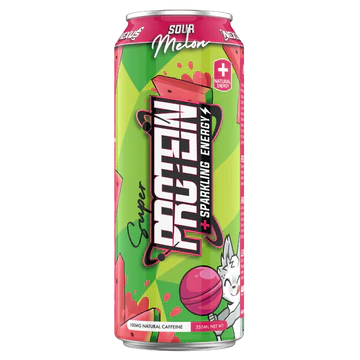 Single Protein Wtr + Energy 355ml RTD - Sour Melon