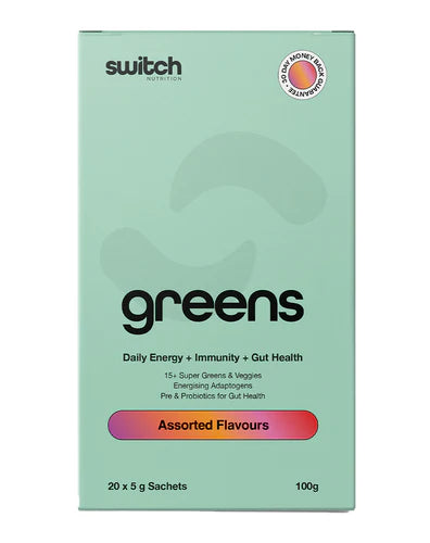 Greens 20 Serves Assorted Sachets SWITCH