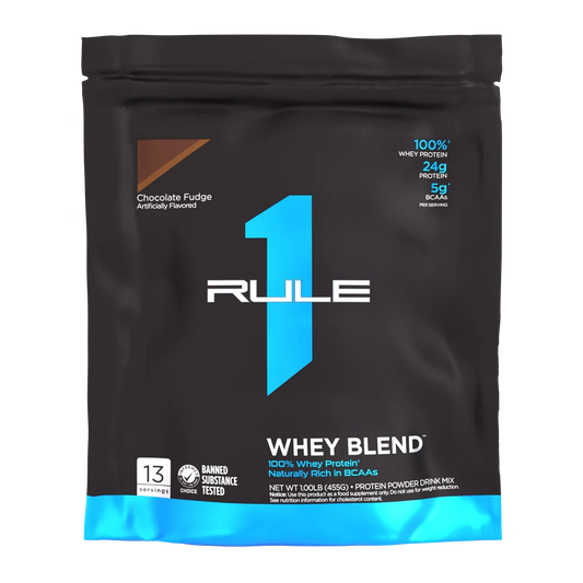 R1 WHEY BLEND - 13 SERVE - CHOC FUDGE - 1LB